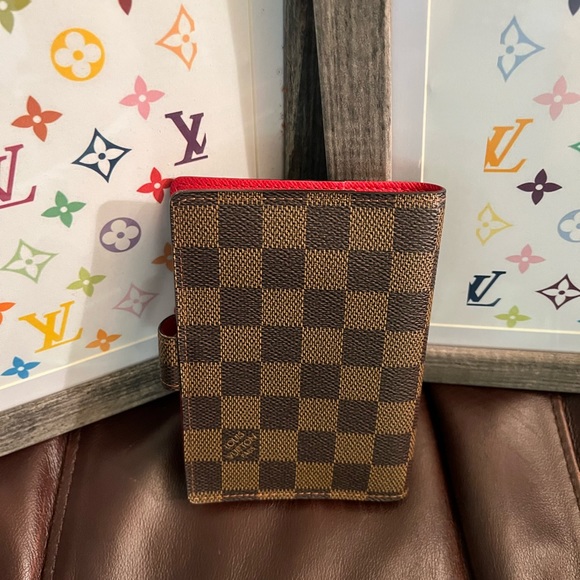 EUC Louis Vuitton PM Damier Ebene agenda Date code CA1006 - Picture 3 of 16